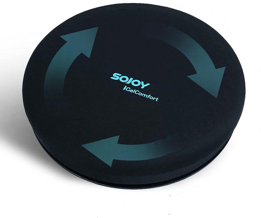 Sojoy iGelComfort Deluxe Swivel Seat Cushion - 360 Support!