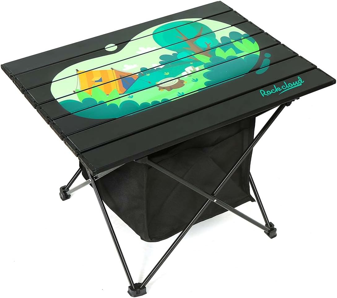 ROCK CLOUD Portable Camping Table for Outdoor Adventures