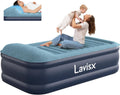 Twin Air Mattress 20 Top Pillow with Built in Pump by Lavisx
