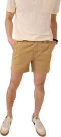 Chubbies Chino Shorts for Men 5.5 in - Stretch Khaki Casual Wear