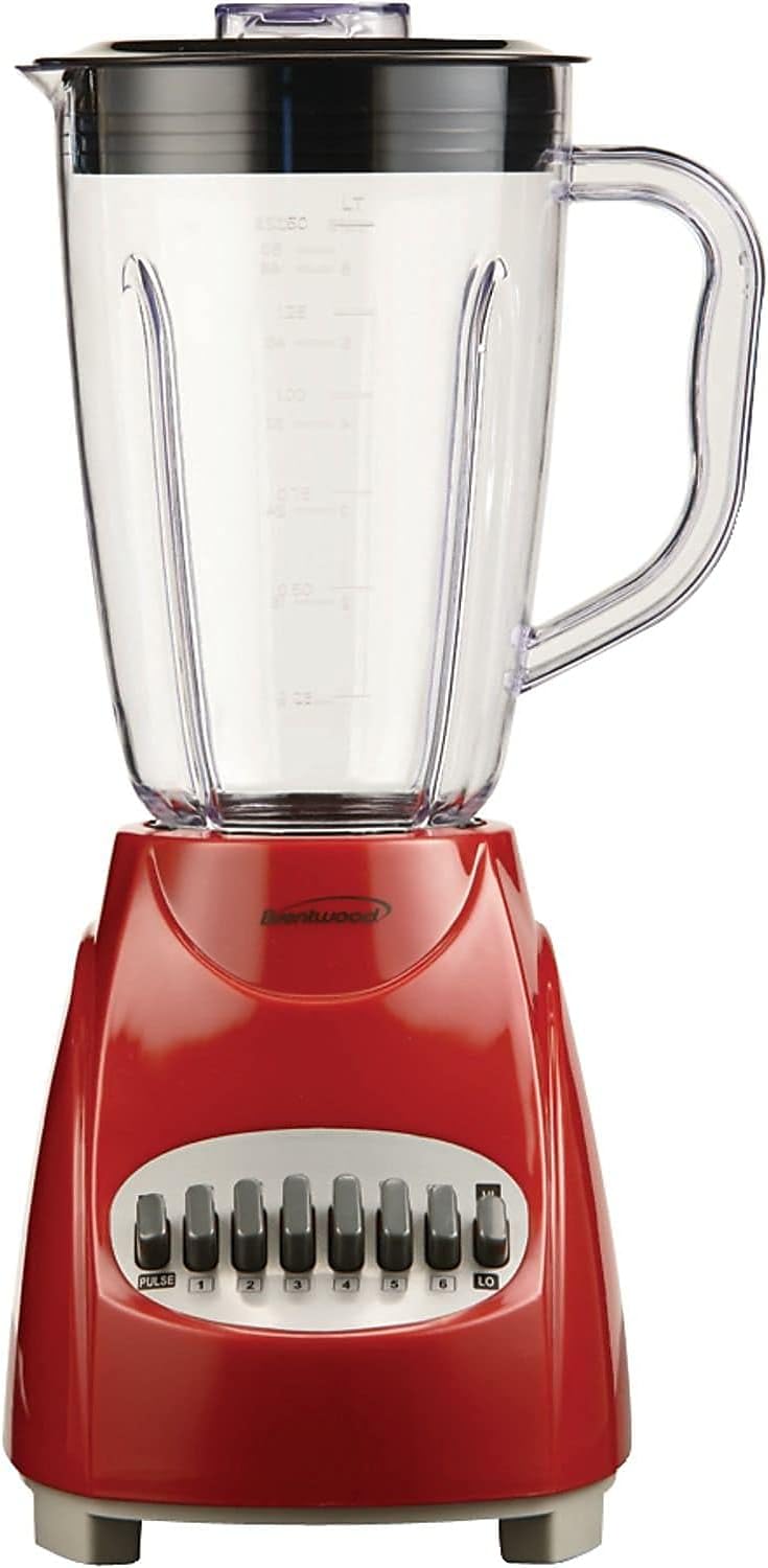 12-Speed + Pulse Red Blender: Smooth Results in Seconds!