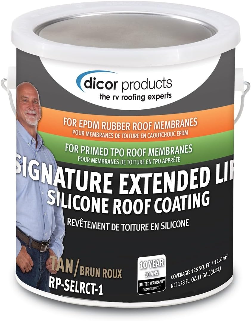 Dicor Signature Extended Life RV Roof Coating for Protection