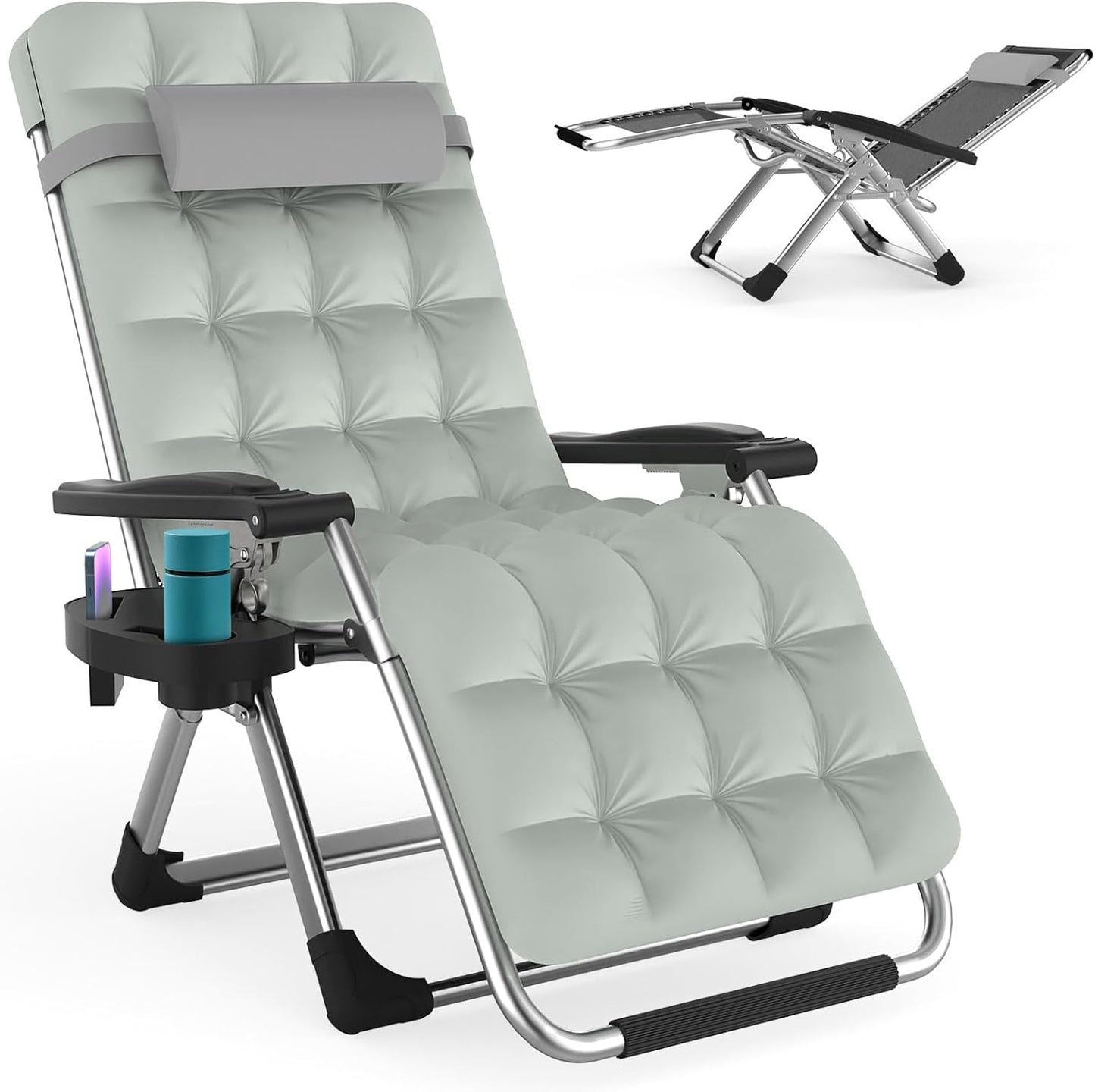 ZENPETIO Zero Gravity Chair for Ultimate Relaxation Anywhere