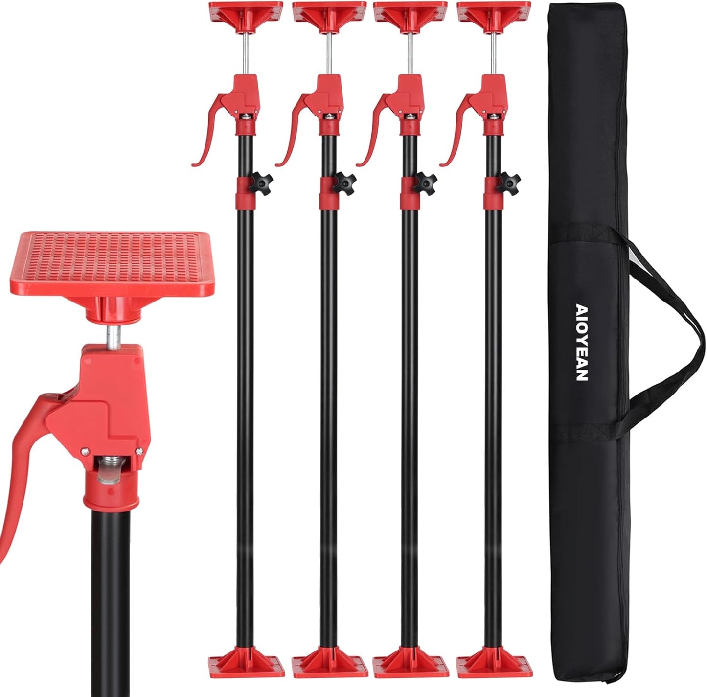 Adjustable Cabinet Jack Support Pole for Home Renovation Tasks