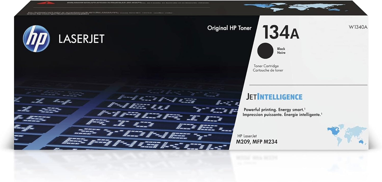 HP 134A Black Toner | Printer Compatibility | W1340A