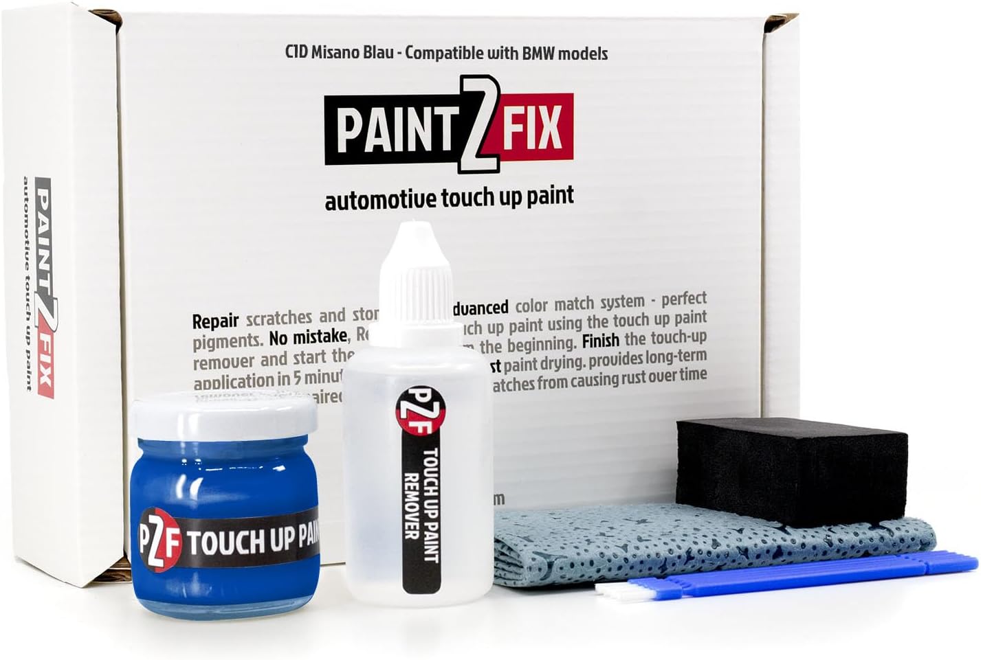 C1D Misano Blau Touch-Up Paint & Scratch Repair Kit for BMW