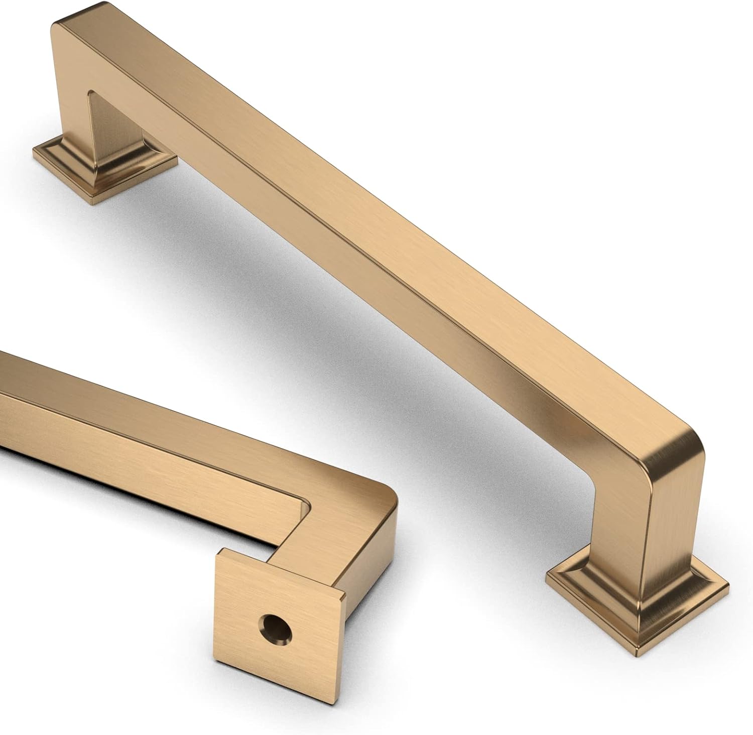 Asidrama 10 Pack 5 Inch Champagne Bronze Kitchen Cabinet Handles