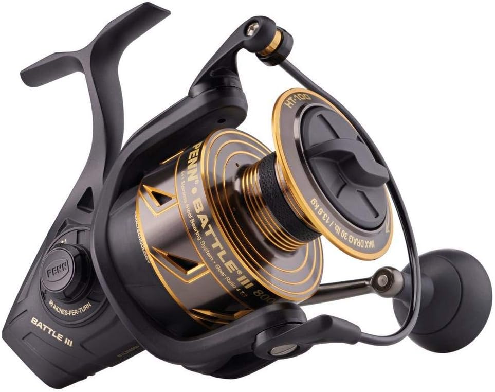 PENN Battle IV Spinning Reel: Durable Saltwater Fishing Gear
