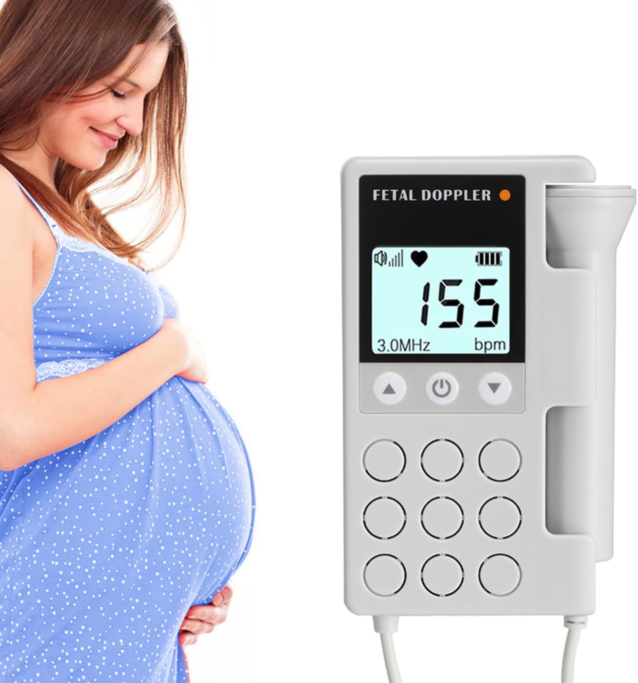 IMEX DOP-Tone II Baby Fetal Doppler for Heart Rate Monitoring