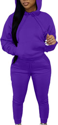 Womens Sweatsuits 2 Piece Hoodie and Jogger Set - Cozy Fall Layer