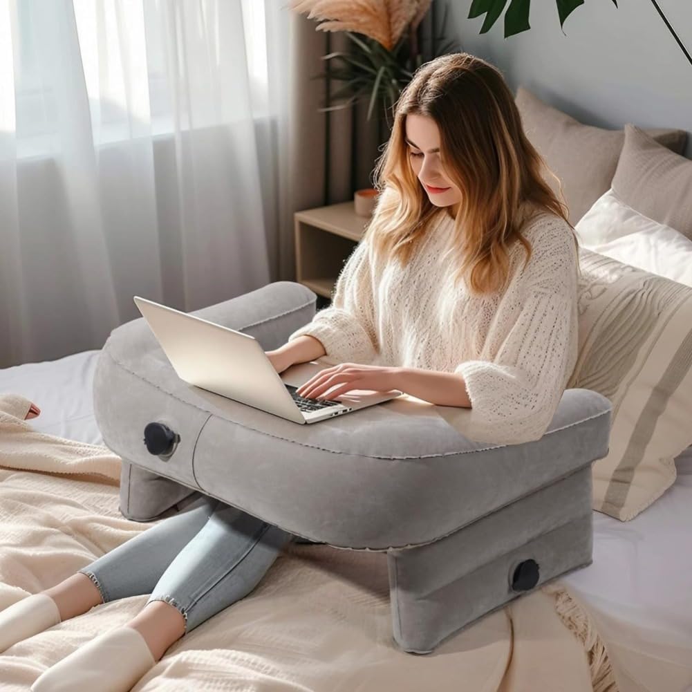 Portable Inflatable Desk Pillow - Ultimate Comfort!