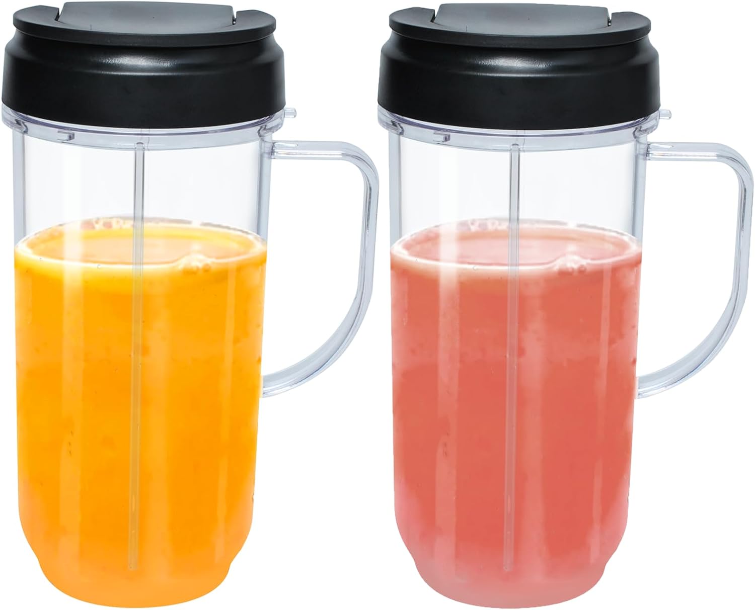 Magic Bullet Blender 22oz Cup - To-Go Lid - Handle