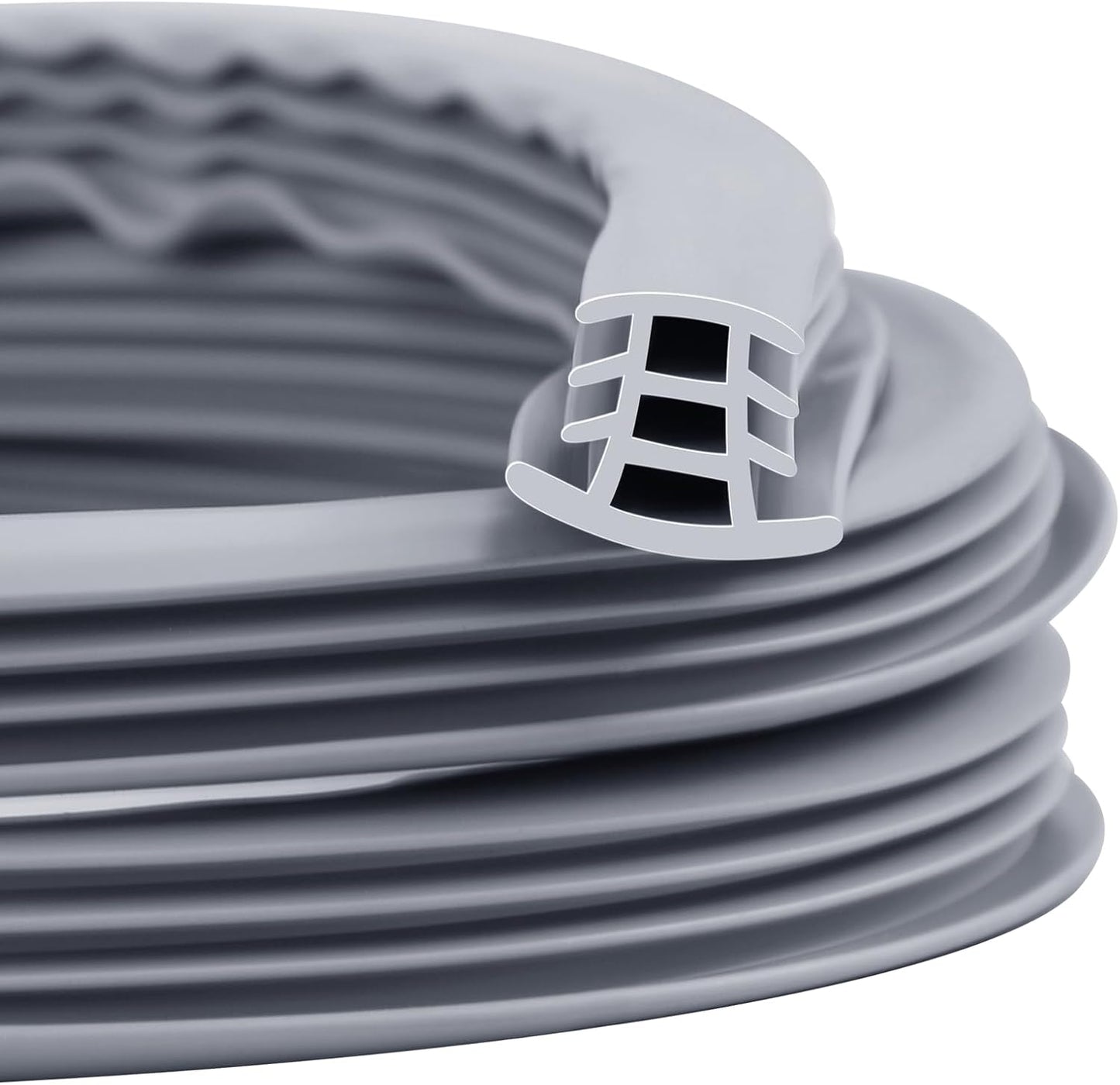 Flexible EPDM Rubber Strip for Concrete Crack Repair and Replacement