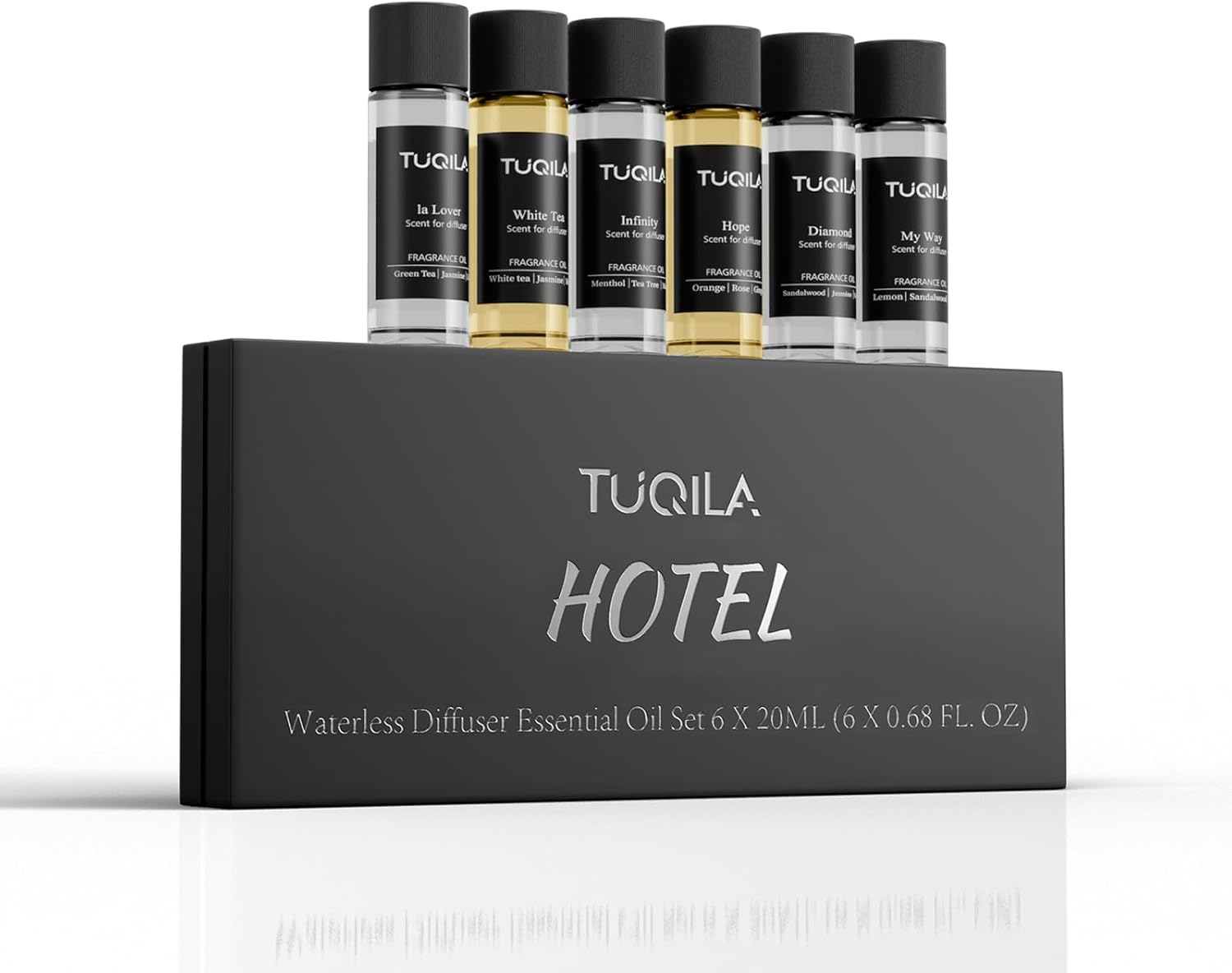 Waterless Diffuser Essential Oil Set for Home and Office Use