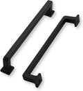 khtumeware 10 Pack Matte Black Cabinet Pulls 8-3/4 in Hole Centers