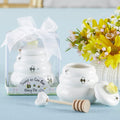 Ceramic Honey Pot Set of 6 - Perfect for Baby Showers & Gifts