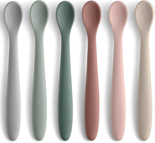 Soft-Tip Infant Training Spoons | Easy on Gums | BPA-Free