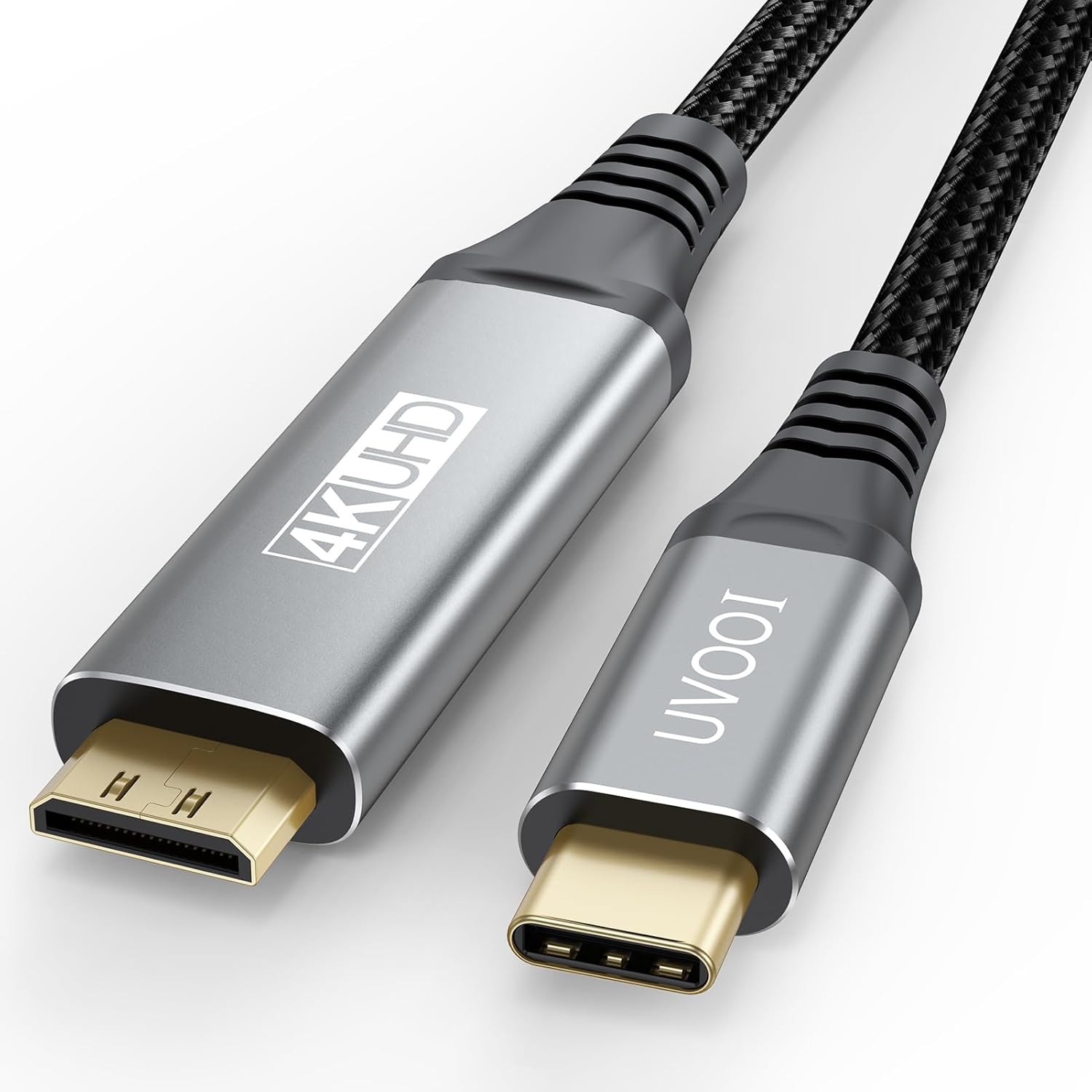 High Speed 6FT USB C to Mini HDMI Cable - 4K@30Hz!
