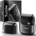 Electric Foil Shaver for Men - Portable 3-Head Razor for Sensitive