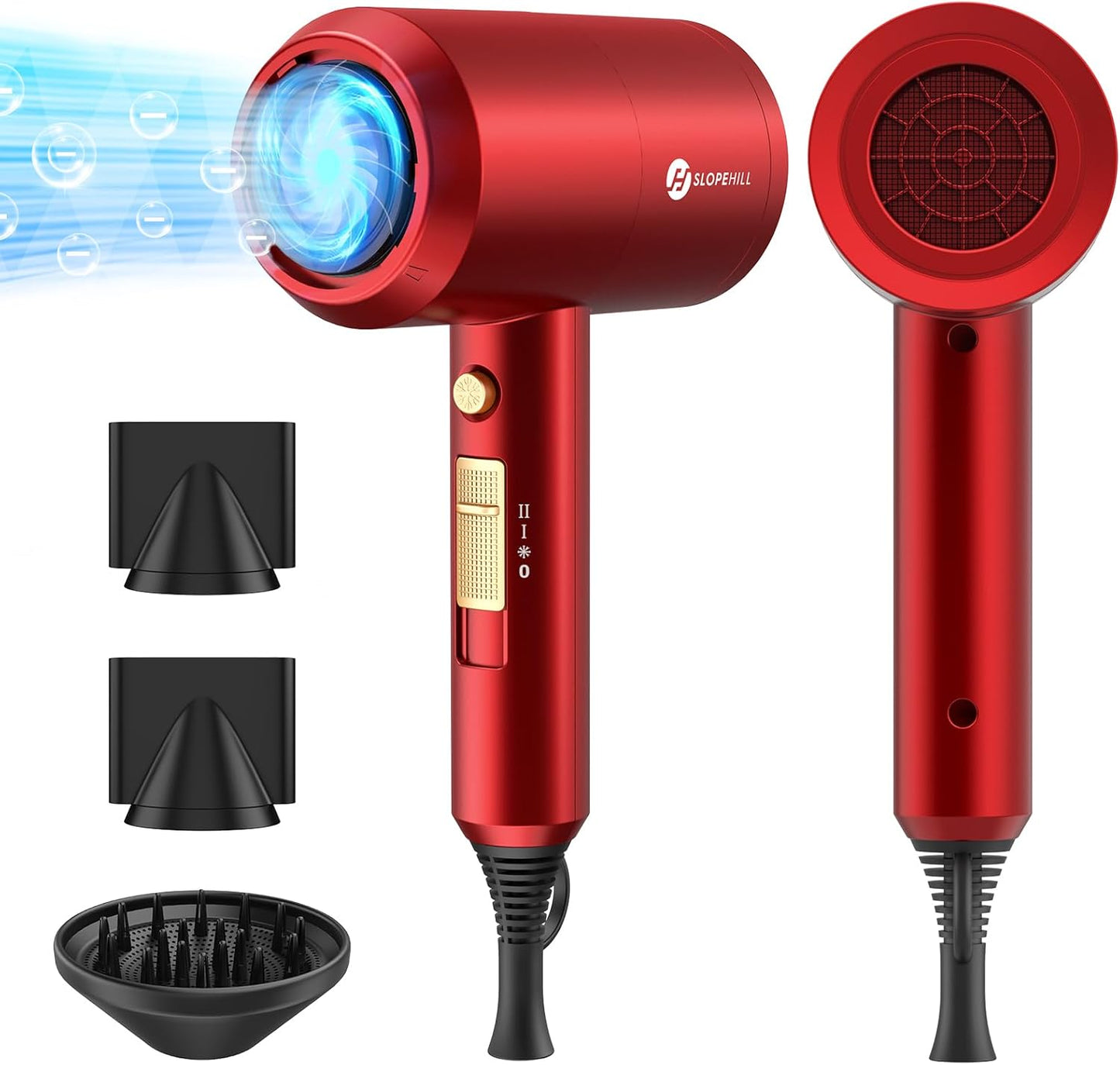 Slopehill Professional Ionic Hair Dryer for Fast Drying