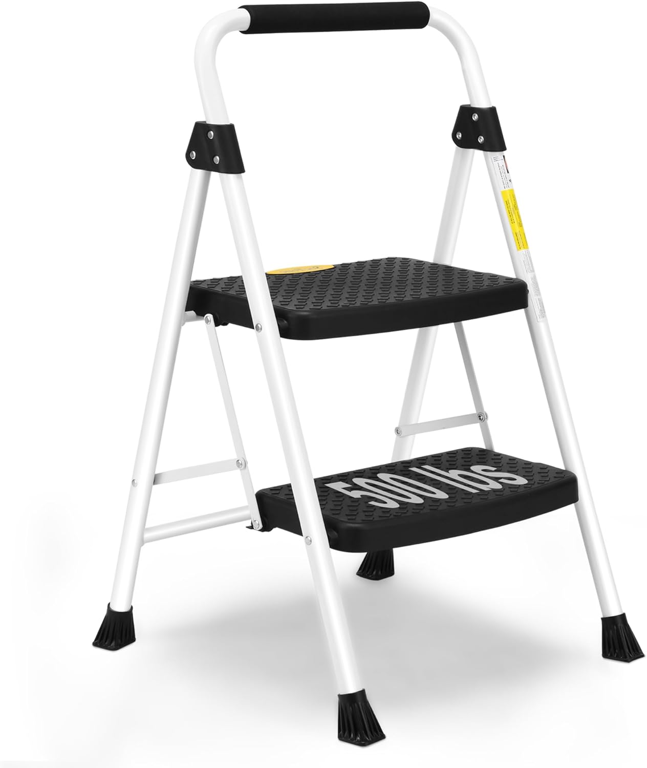 SocTone 2 Step Ladder with Handle - Lightweight and Sturdy