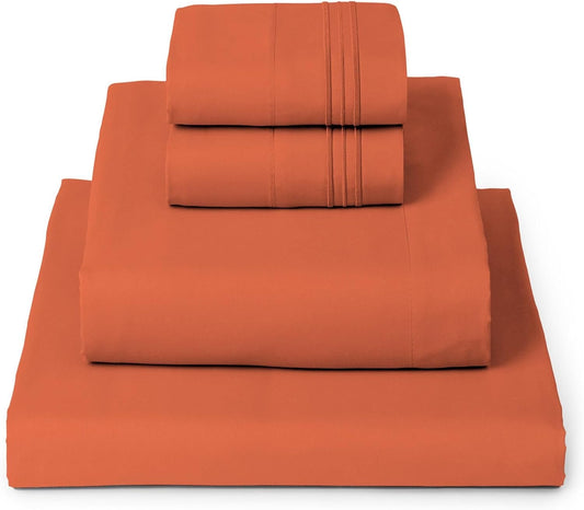 Mellanni Queen Sheets Set - Luxury Cooling Bed Sheets for Comfort