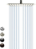 SR SUN RISE 10 in Rain Shower Head Brushed Nickel - High Pressure