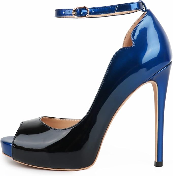 Eithy Women's Platform Pumps for Wedding Party with Thin Heels