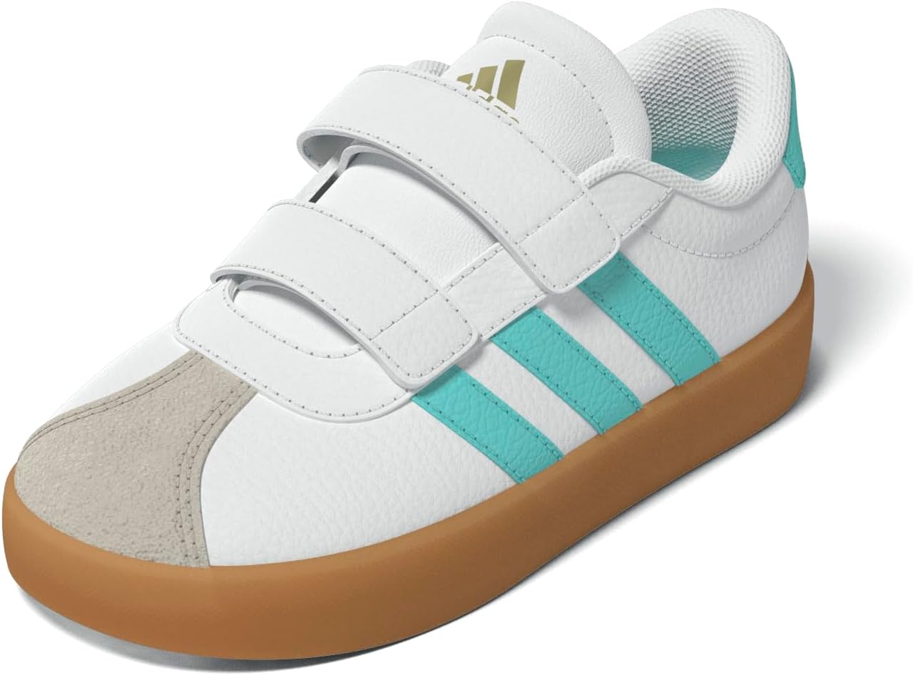 Adidas Baby-Boy's Vl Court 3.0 Hook & Loop Sneakers for Toddlers