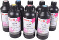 US Stock 500ML UV Ink Set for 6090 UV Printer - Fast US Shipping