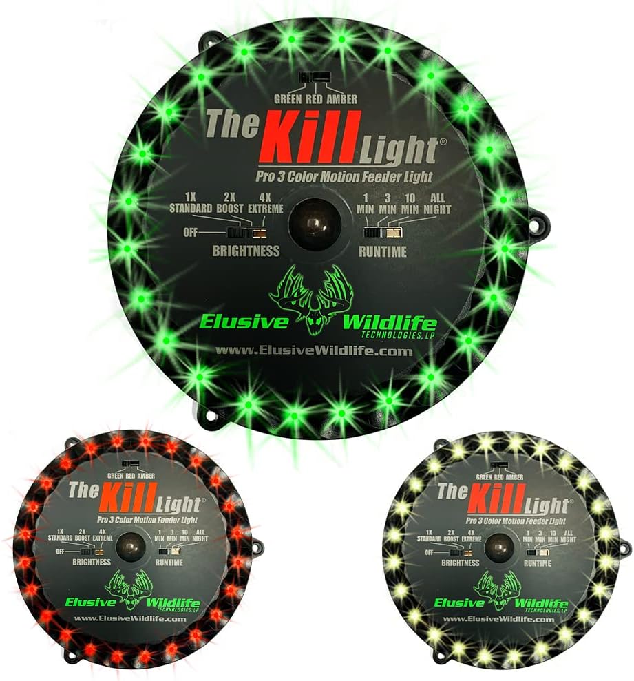 Elusive Wildlife Kill Light - Best Motion Activated Feeder Light