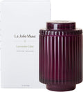 Lavender Lilac Soy Candle - Decorative Jar Candle with 80-Hour Burn