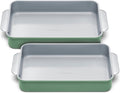 Caraway Non-Stick Ceramic 9x13 Rectangle Pan Duo - Healthy Baking