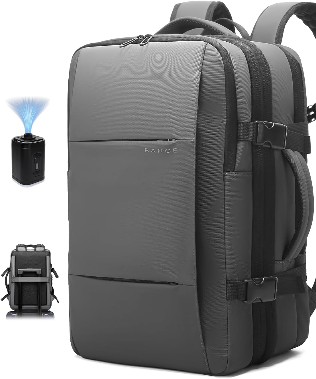 BANGE Anti-Theft Vacuum Compression Travel Backpack Review