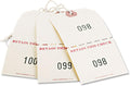 Avery 18670 Duplicate Auto Park Tags 1-500 - Durable key tags