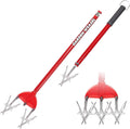 Garden Weasel Rotary Cultivator & Hand Tiller for Healthy Soil