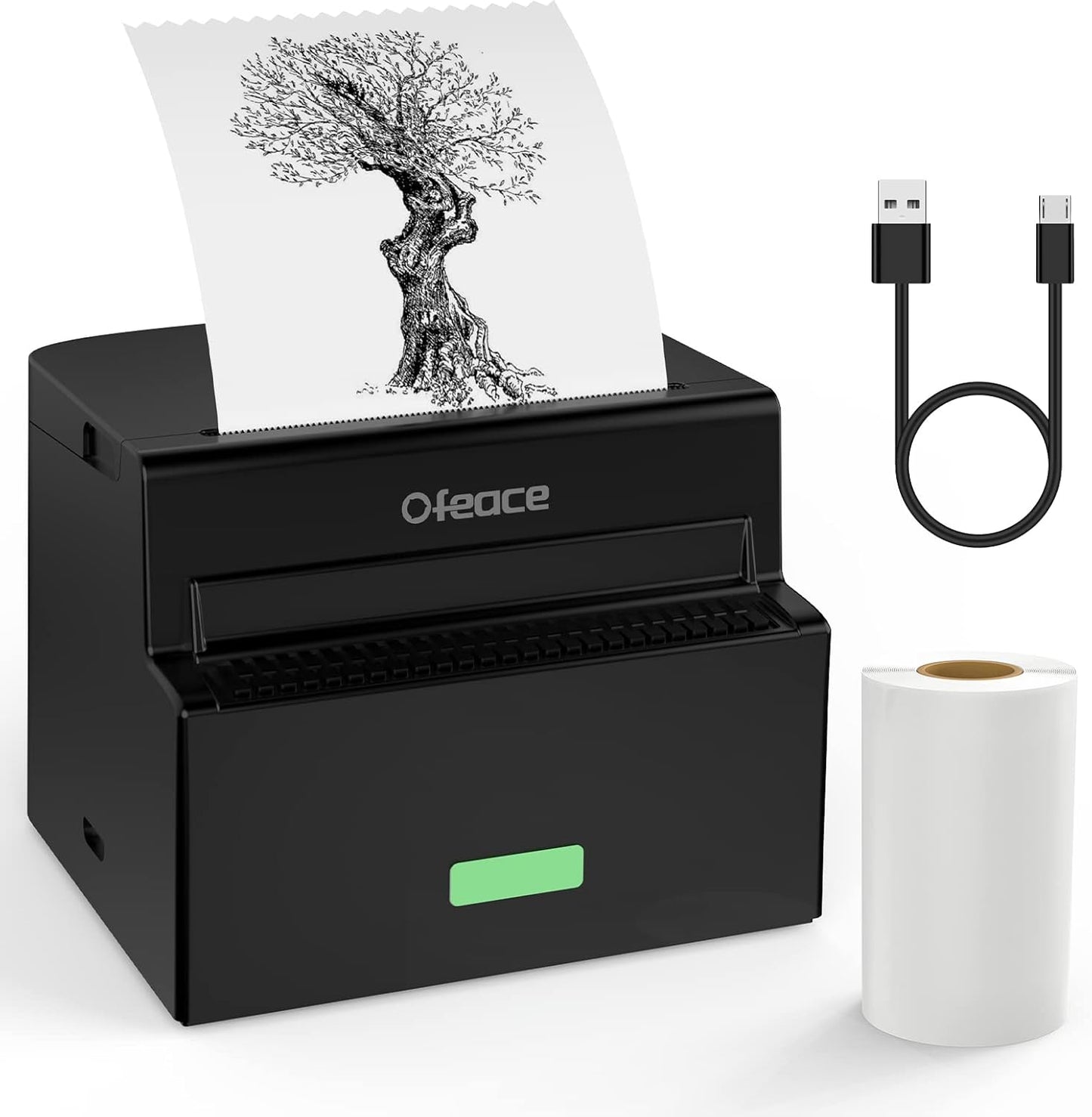 Portable Bluetooth Sticker Printer - Inkless Learning Companion