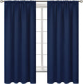 BGment Rod Pocket Blackout Curtains for Bedroom - Thermal Insulated