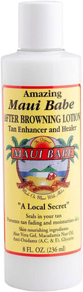 Maui Babe After Browning Lotion 8 oz 3 Pack - Fast Dark Tan Booster