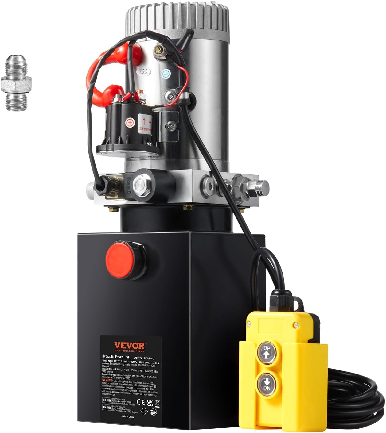 VEVOR Hydraulic Pump for Dump Trailers and Heavy Lifting