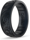 Enso Rings Etched Silicone Collection for Premium Comfort Wear