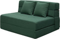 Fold Out Couch Bed Memory Foam Sleeper Chair - Queen Futon Convertible
