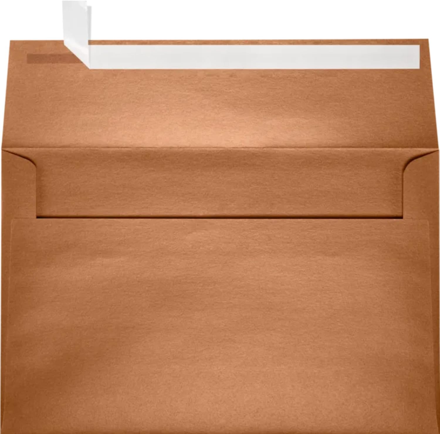 LUXPaper A9 Invitation Envelopes - Peel & Press Copper Metallic