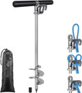 BeneLabel 26 in Sand Anchor for Boat and Kayak - Portable Stainless