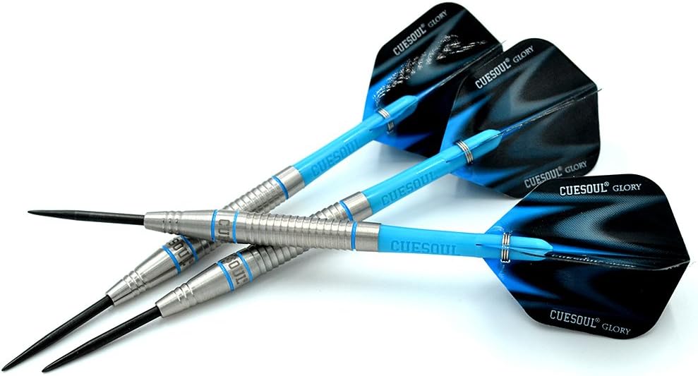 CUESOUL Professional Tungsten Steel Tip Dart Set for Champions