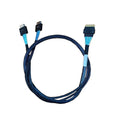 DiLinker SlimSAS 8X to 2x OCuLink 4X Cable - Tri-Mode Connectivity