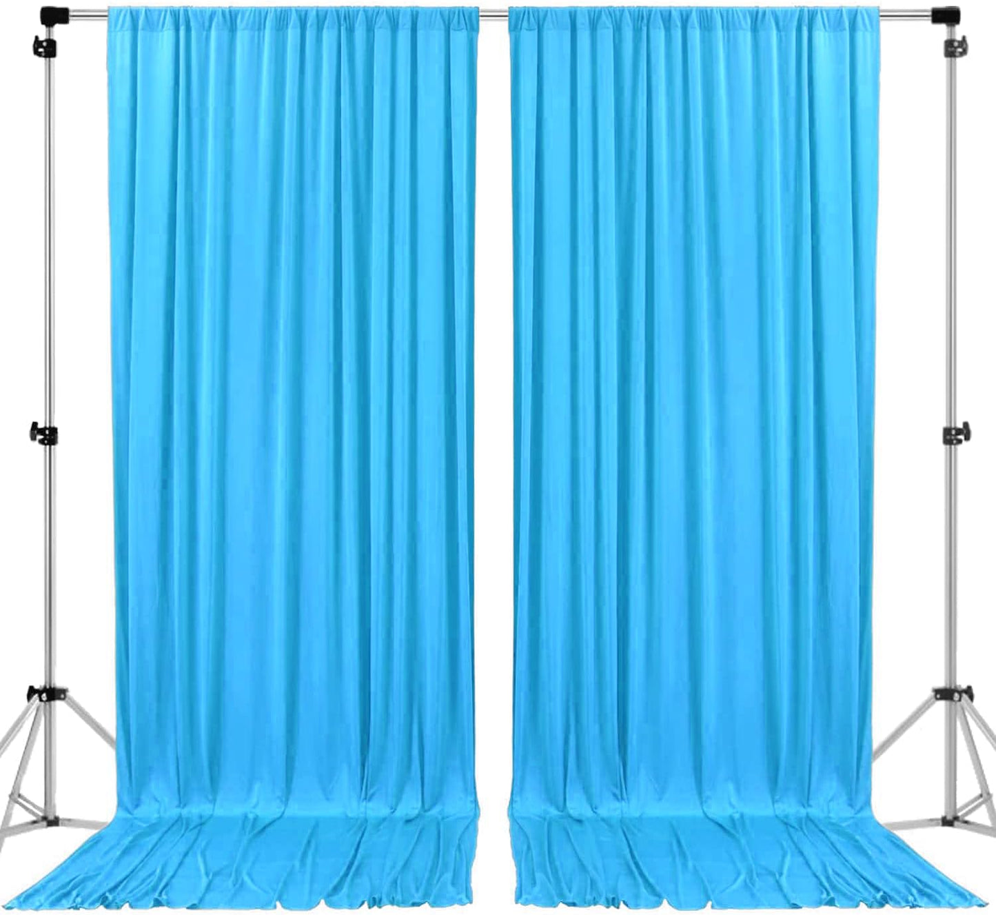 10ft x 8ft IFR Polyester Backdrop Drapes for Weddings & Parties