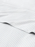 Sky Blue and White Striped Sheets Queen - Ultra-Soft Cooling Set