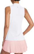baleaf women's sleeveless golf polo shirts for active sportswear