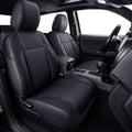 Tacoma Custom Fit Seat Covers for 2016-2023 Crew Cab - Black Faux